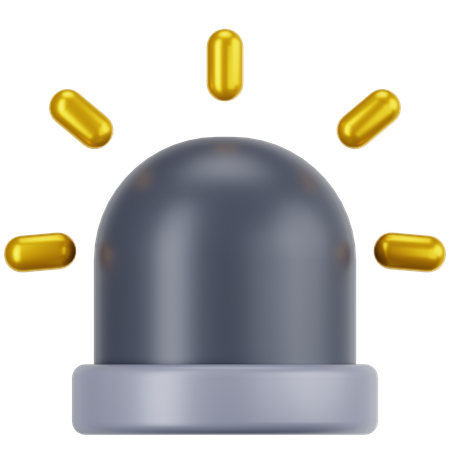 Alert Sign  3D Icon