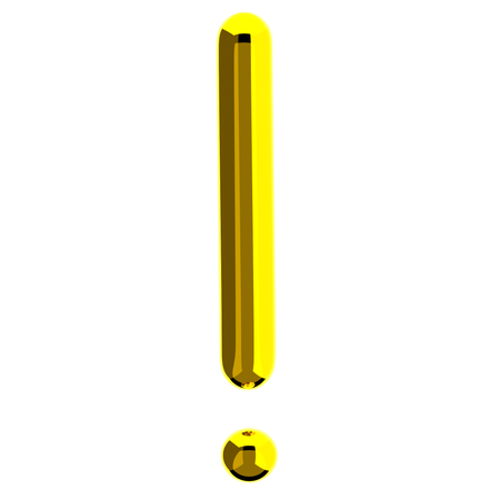 Alert Sign  3D Icon