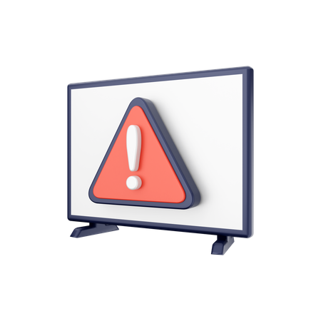 Alert System  3D Icon
