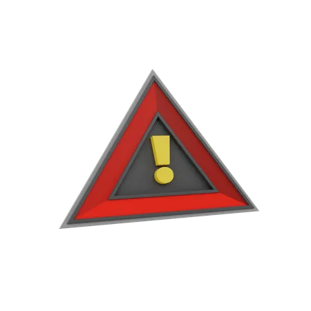 Alerta  3D Icon