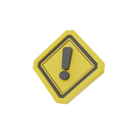 Alerta  3D Icon