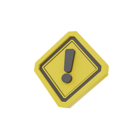 Alerta  3D Icon