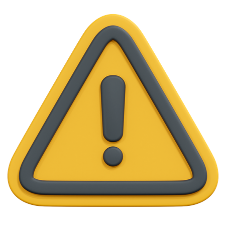 Alerta  3D Icon