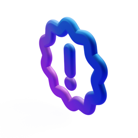 Alerta  3D Icon