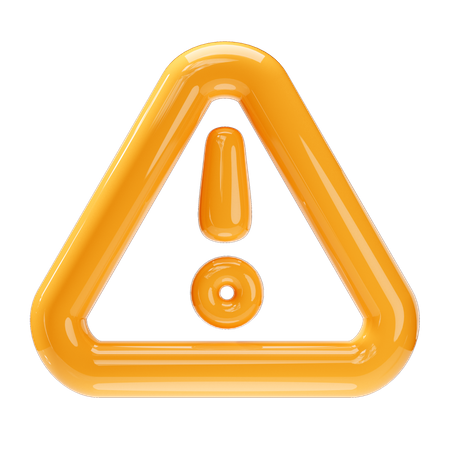 Alerta  3D Icon