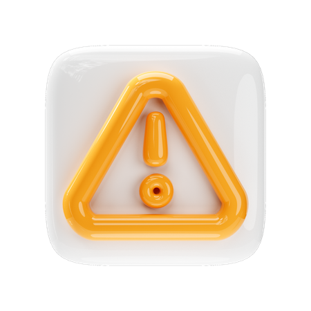 Alerta  3D Icon