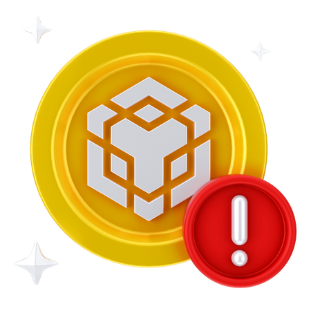 Alerta de binance  3D Icon