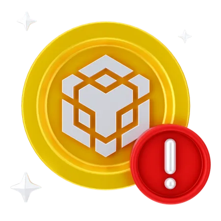 Alerta de binance  3D Icon