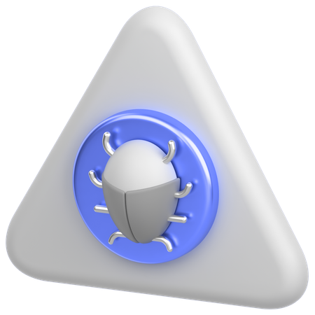Erro de alerta  3D Icon