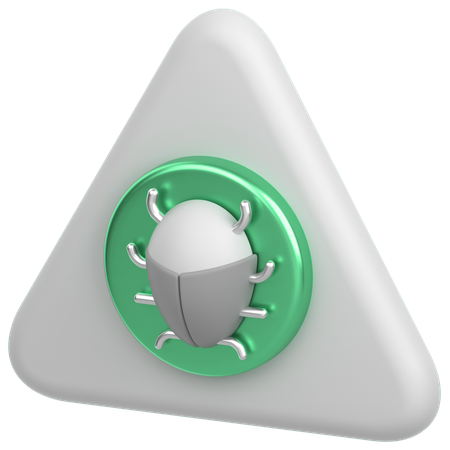 Erro de alerta  3D Icon