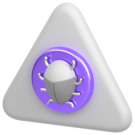 Erro de alerta  3D Icon