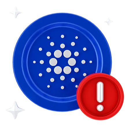 Alerta de Cardano  3D Icon