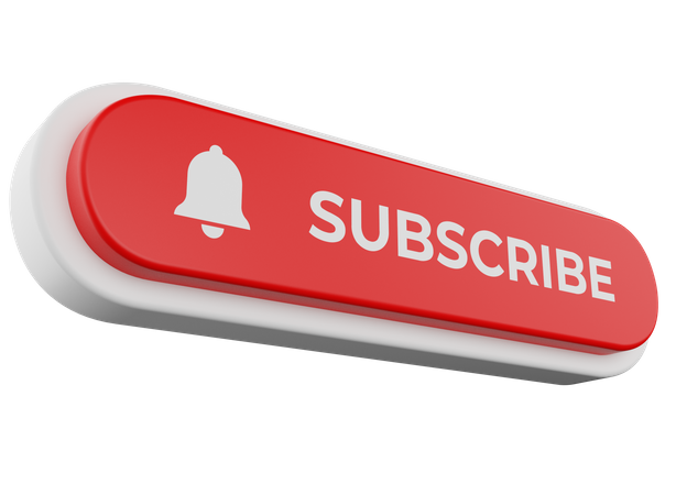 Alerta de assinatura  3D Icon