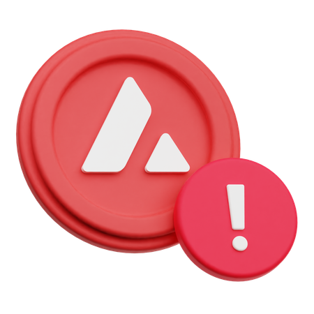 Alerta de avalancha  3D Icon