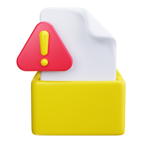 Alerta por e-mail  3D Icon