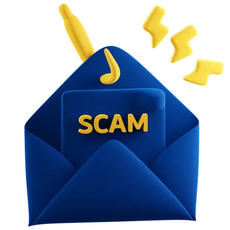 Alerta de phishing  3D Icon