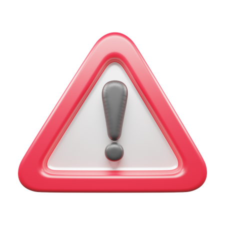 Alerta de estrada  3D Icon