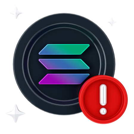 Alerta solana  3D Icon