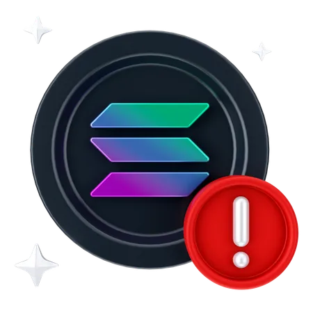 Alerta solana  3D Icon