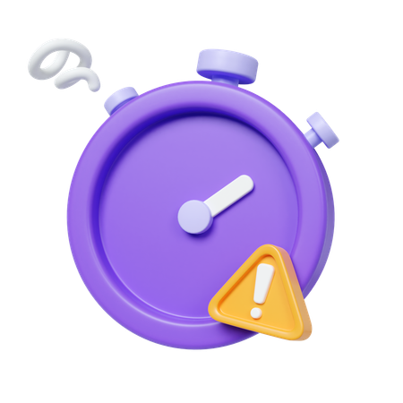 Alerte horaire  3D Icon