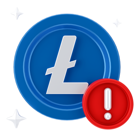 Alerte linecoin  3D Icon