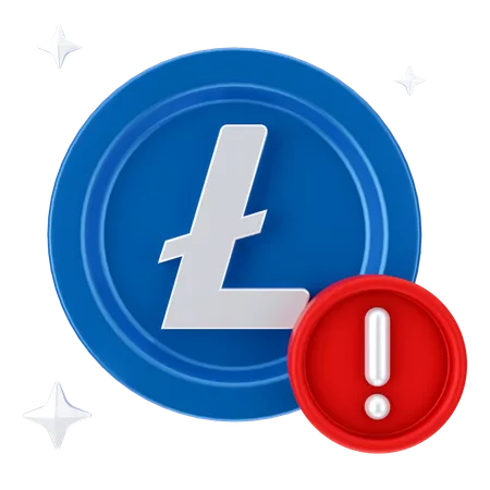 Alerte linecoin  3D Icon