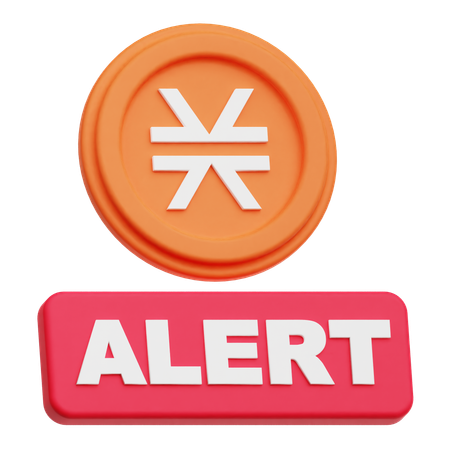 Alerte de pile  3D Icon