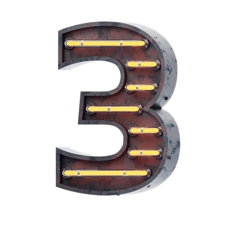 Alfabeto 3  3D Icon