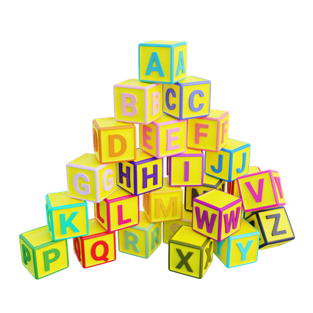Alfabeto  3D Icon