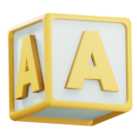Alfa Beta  3D Icon