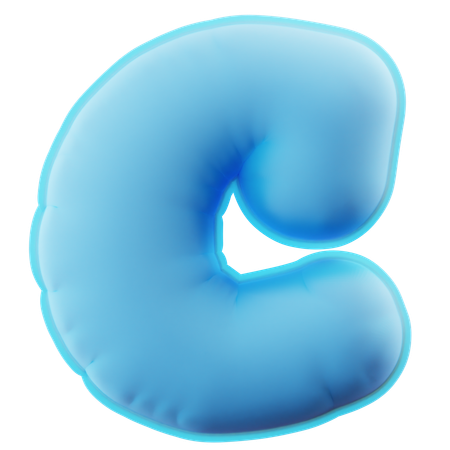 Alfabeto c  3D Icon