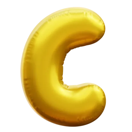 Alfabeto c  3D Icon