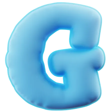 Alfabeto g  3D Icon