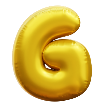 Alfabeto g  3D Icon