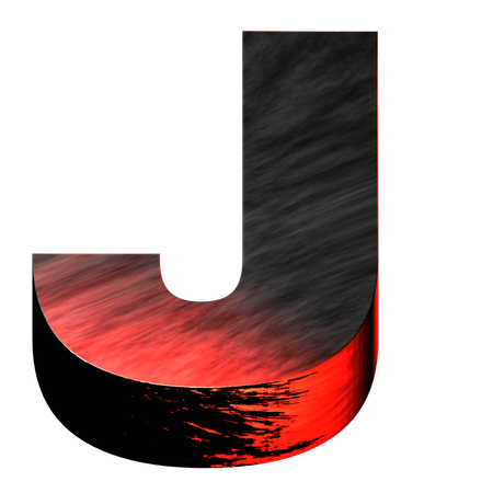 Alfabeto j  3D Icon