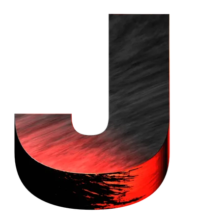 Alfabeto j  3D Icon