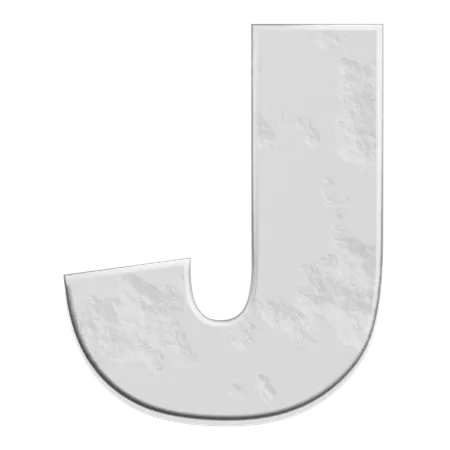 Alfabeto j  3D Icon