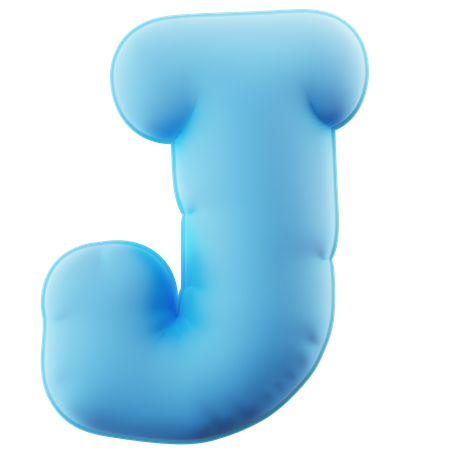 Alfabeto j  3D Icon