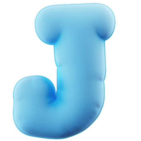 Alfabeto j  3D Icon