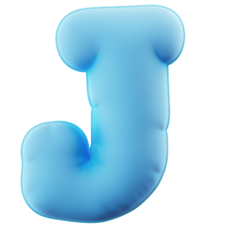 Alfabeto j  3D Icon