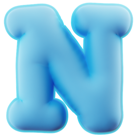 Alfabeto m  3D Icon