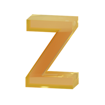 Alfabeto z  3D Icon