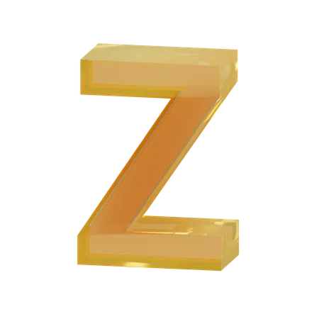 Alfabeto z  3D Icon