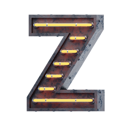 Alfabeto z  3D Icon