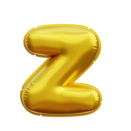Alfabeto z  3D Icon