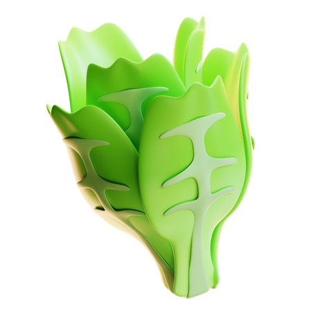 Alface  3D Icon