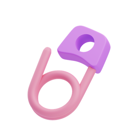 Alfiler de bebé  3D Icon