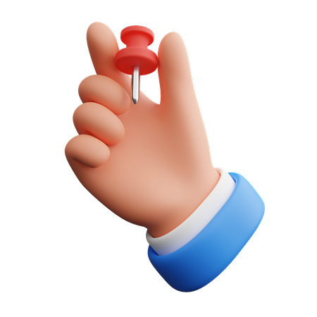 Alfiler de mano  3D Icon