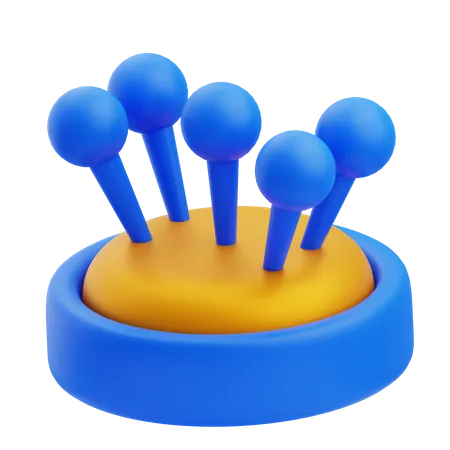 Alfiletero  3D Icon