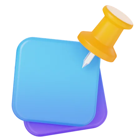 Alfinete  3D Icon